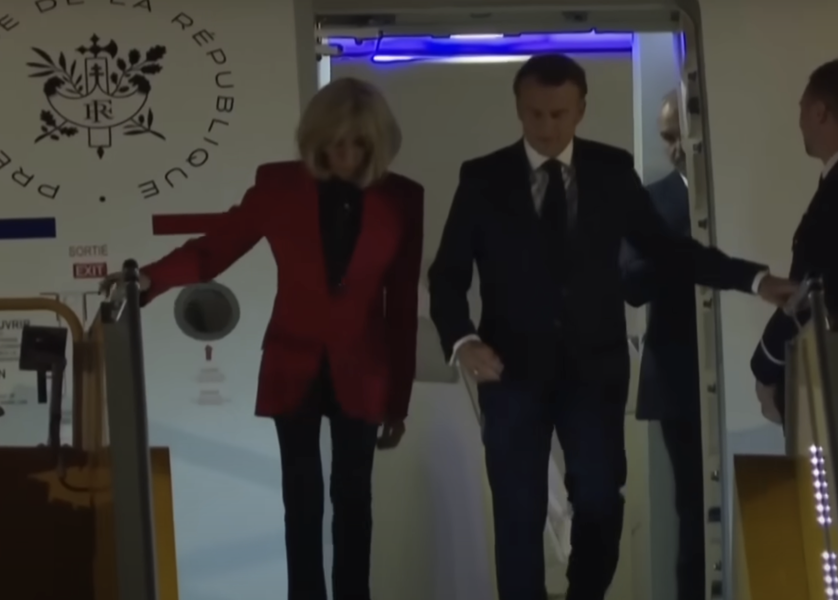 French President Emmanuel Macron Speaks Out After Video Of His Wife ‘Slapping Him’ Emerges
